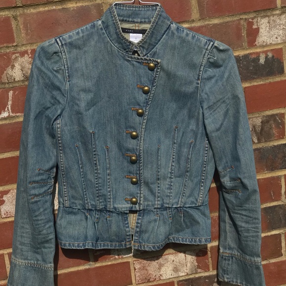 Marc Jacob Peplum Jean Jacket - Picture 5 of 5